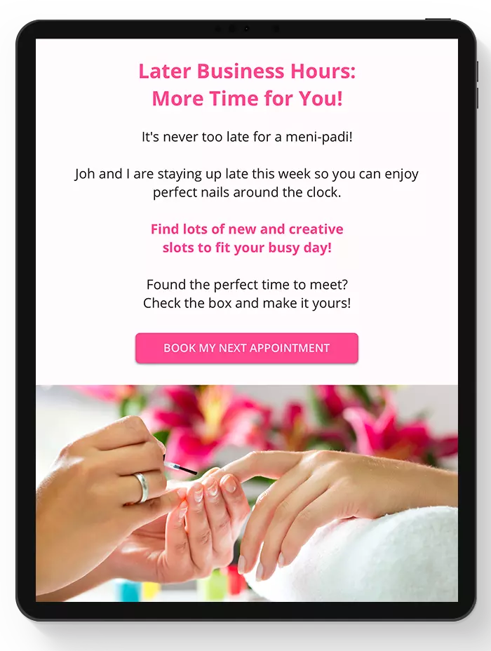 Email marketing campaigns by vCita