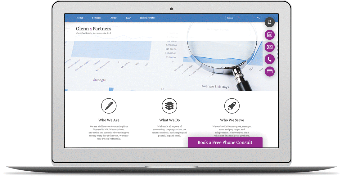 Online booking widget by vCita