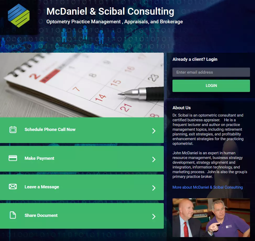 John Scibal Clients' Portal