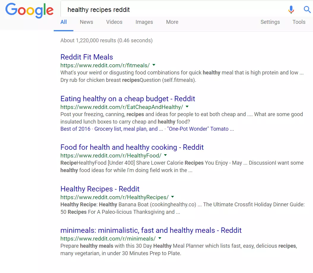 Healthy recipes - Reddit