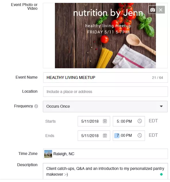Facebook events can help hype up local followers