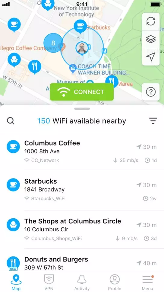 Wi-Fi Map screenshot