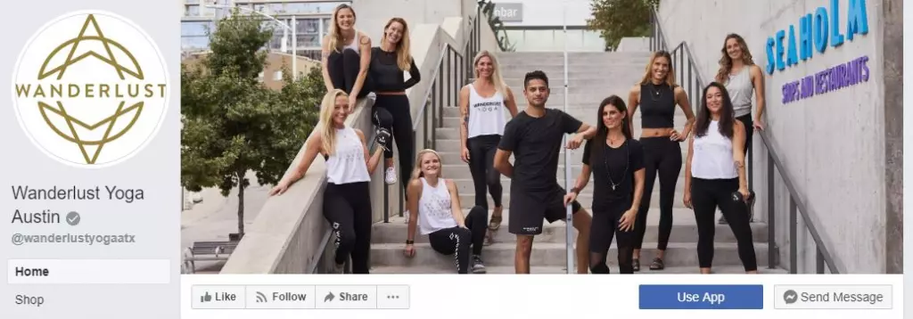 Facebook team cover photo