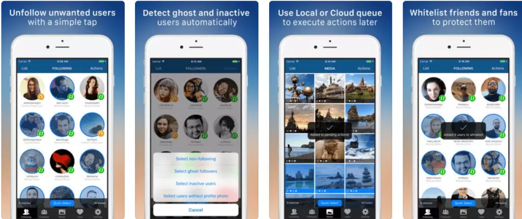 Mass-remove inactive followers from your Instagram account