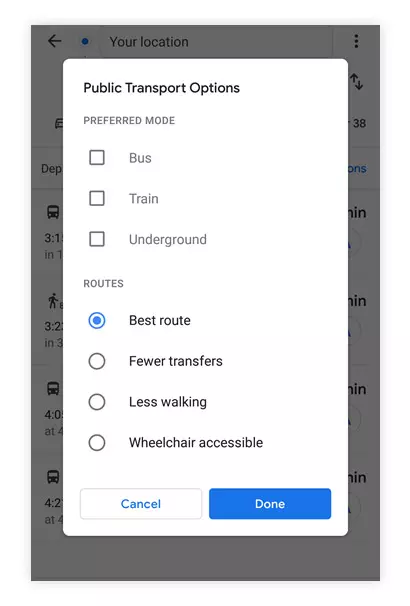 Google Maps tips: Customize preferred route