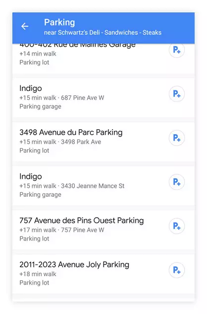 Google maps tips: Find available parking spots