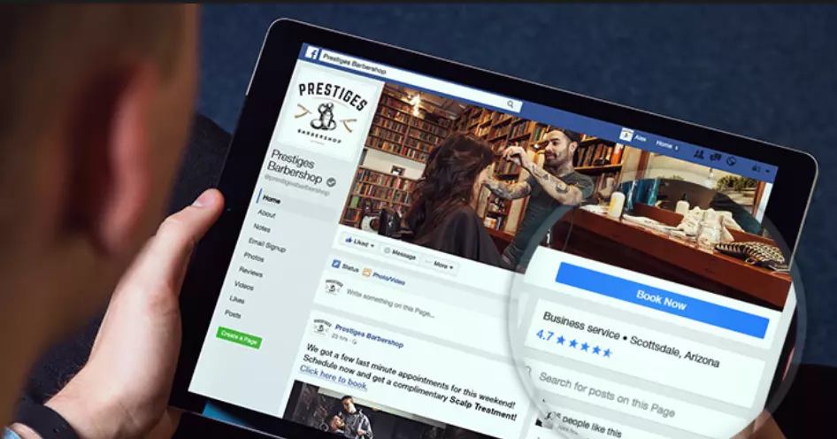 How to add a "book now" button to your Facebook page