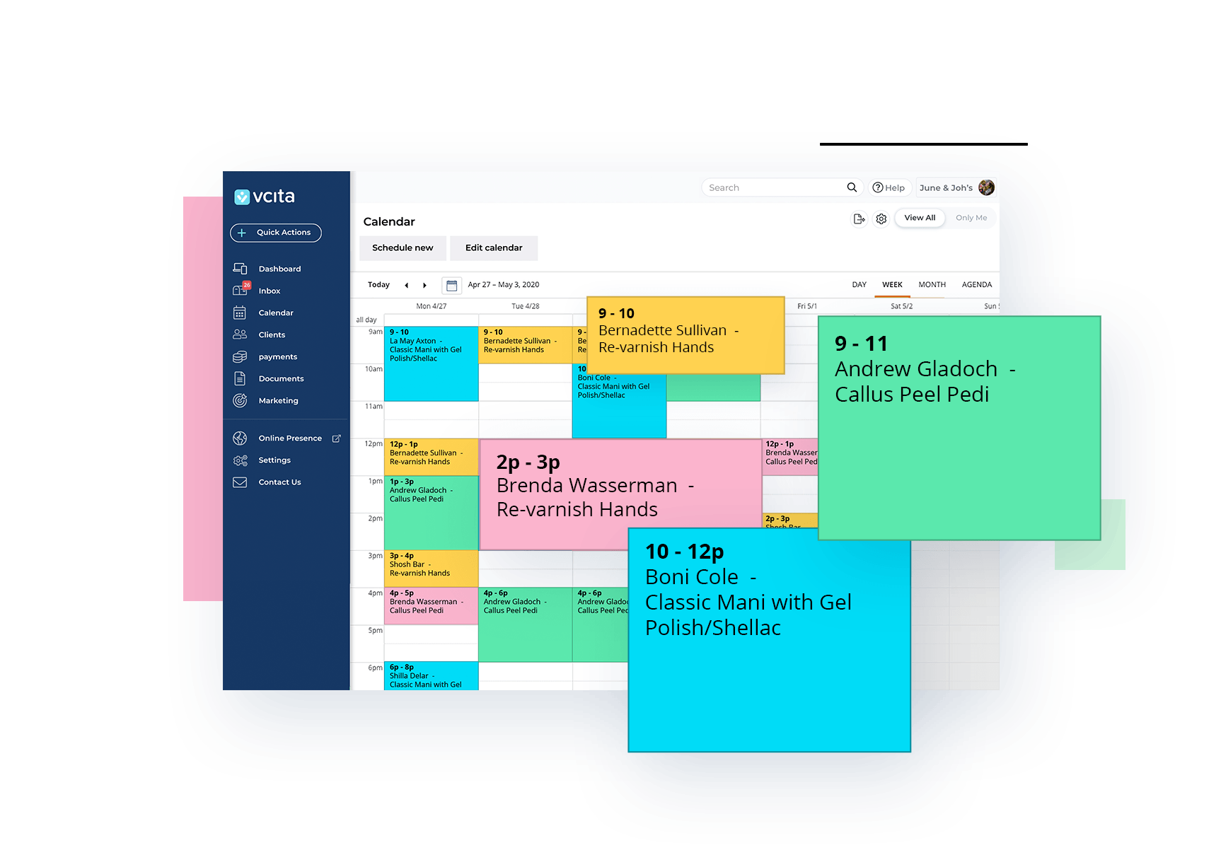 small business scheduling app