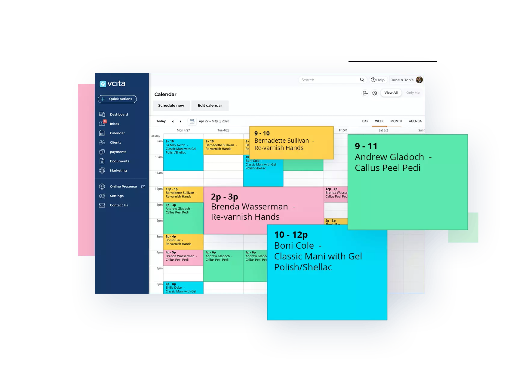 small business scheduling app