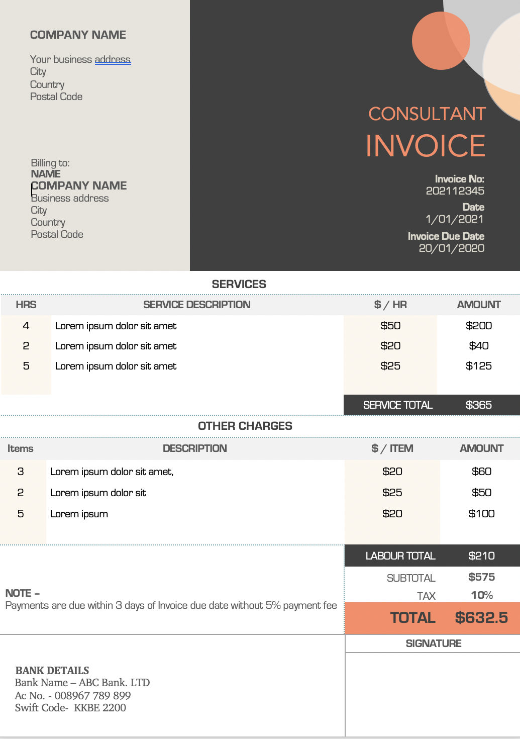 12-unique-invoice-templates-for-consultants-download-for-free