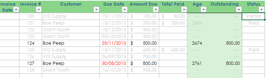 Invoice tracking template | Track your payments | Download for free!