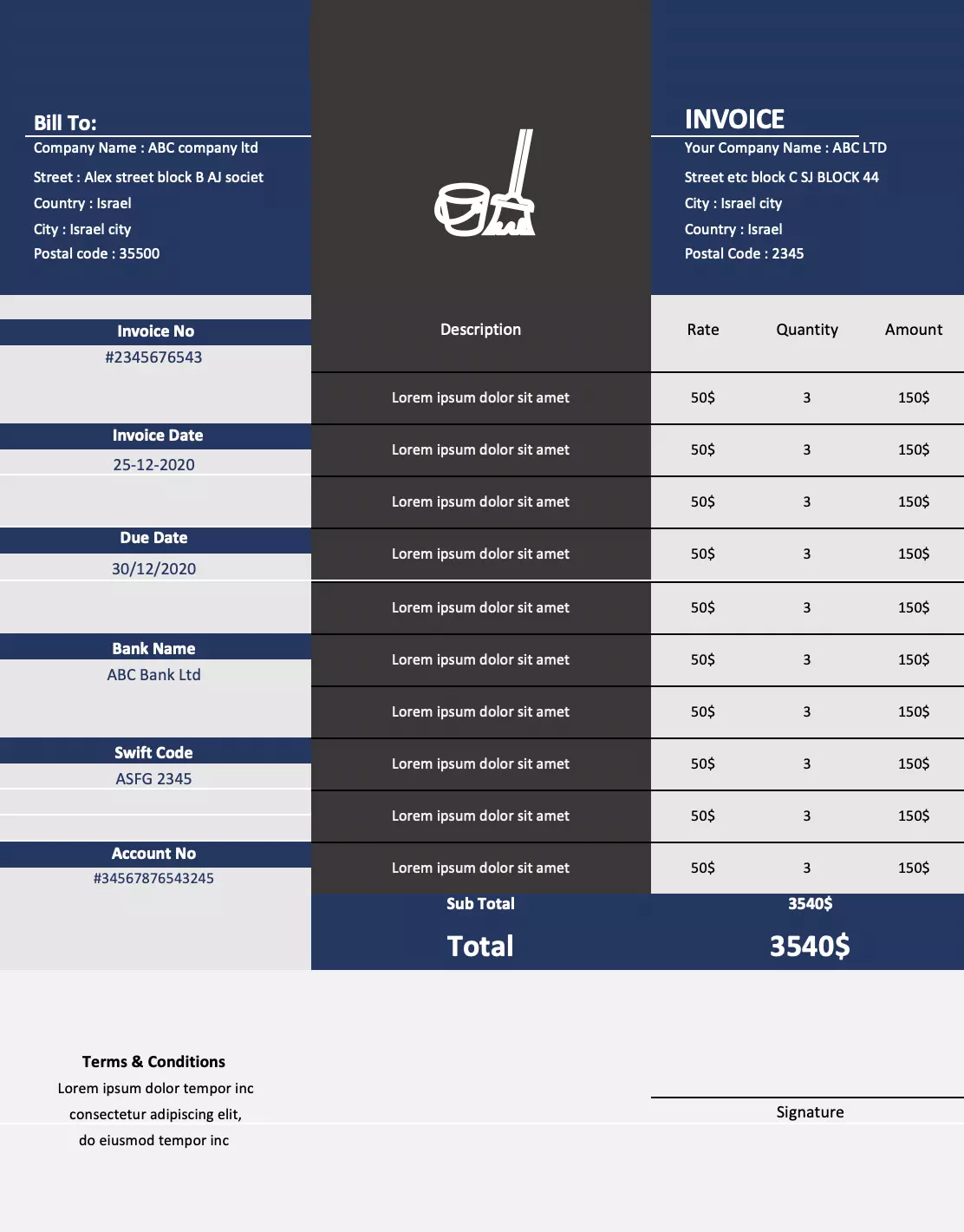 Self employed cleaning business