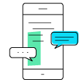 Client messaging solution icon