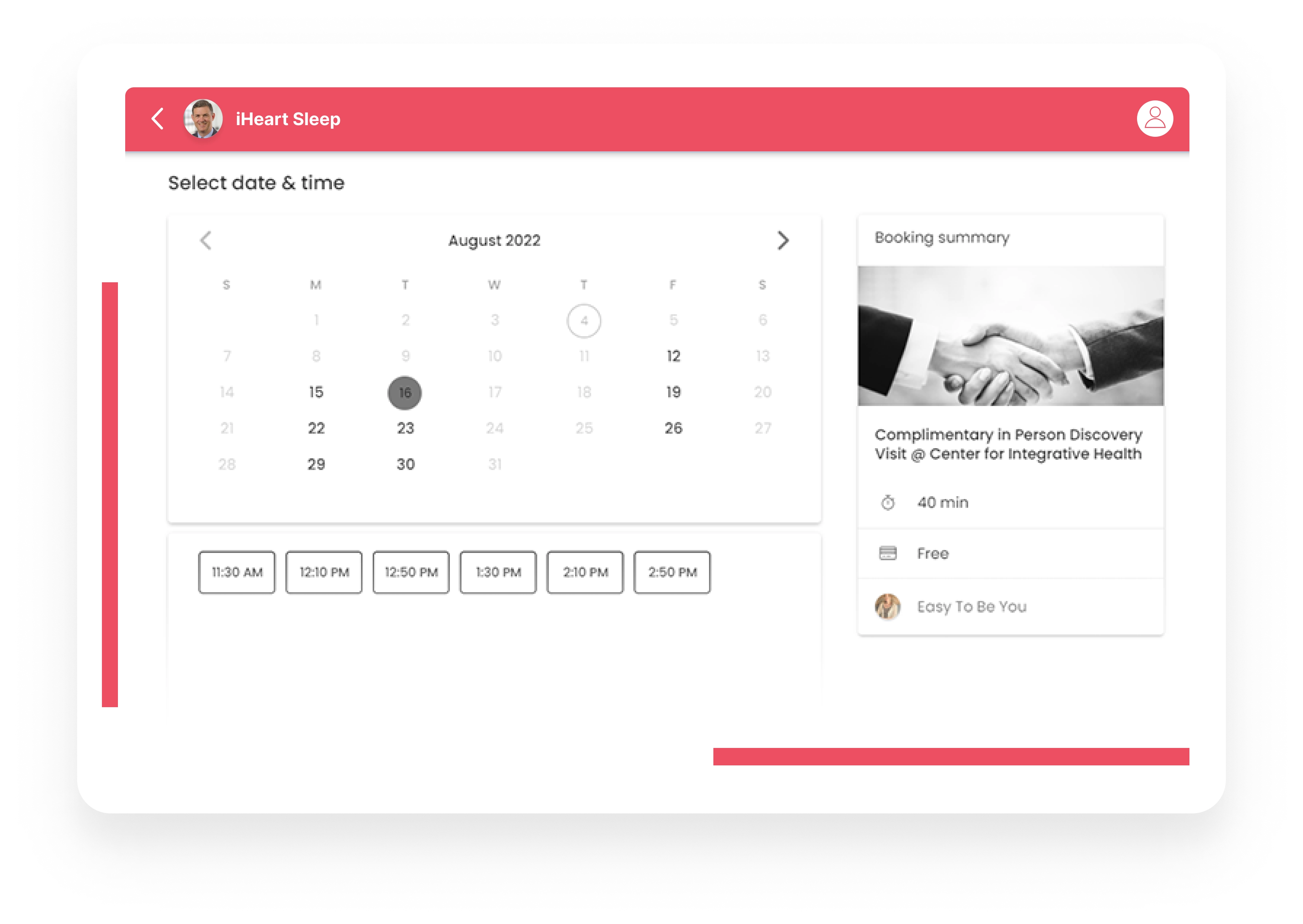 iheart sleep client portal