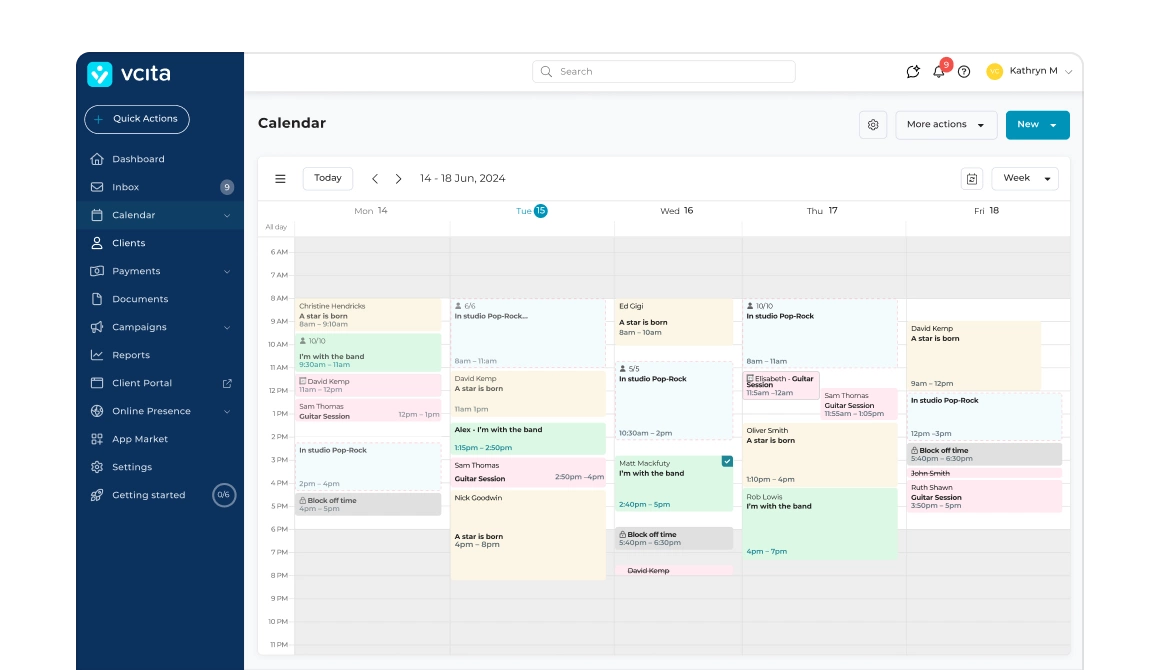 Calendar management