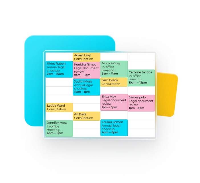 Fill your online calendar