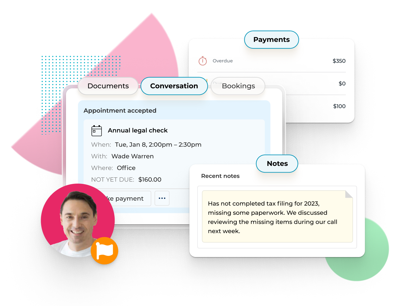 crm with client management
