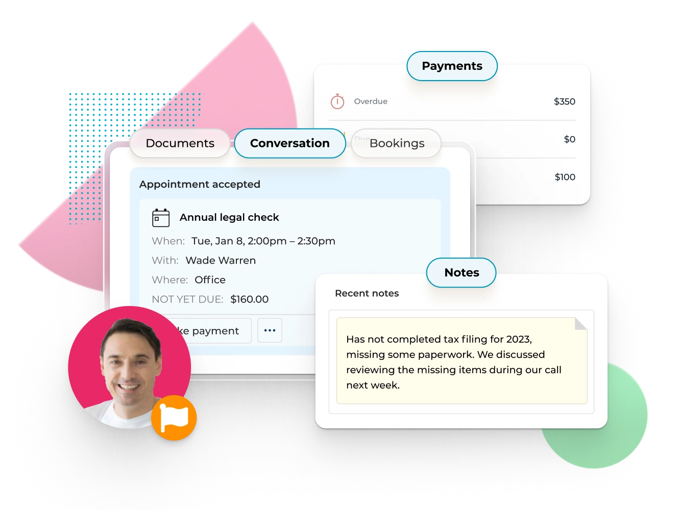 crm with client management