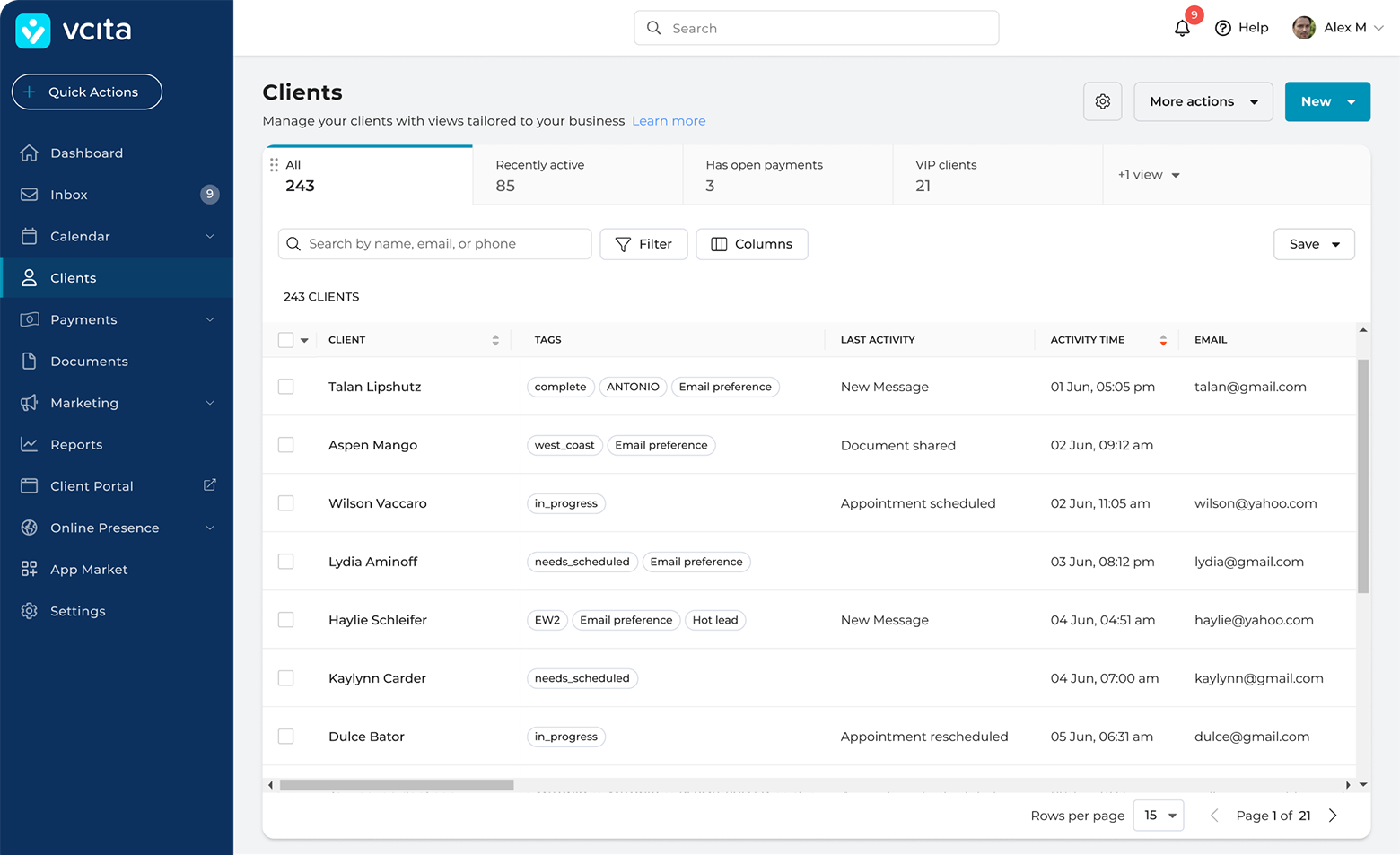 CRM software