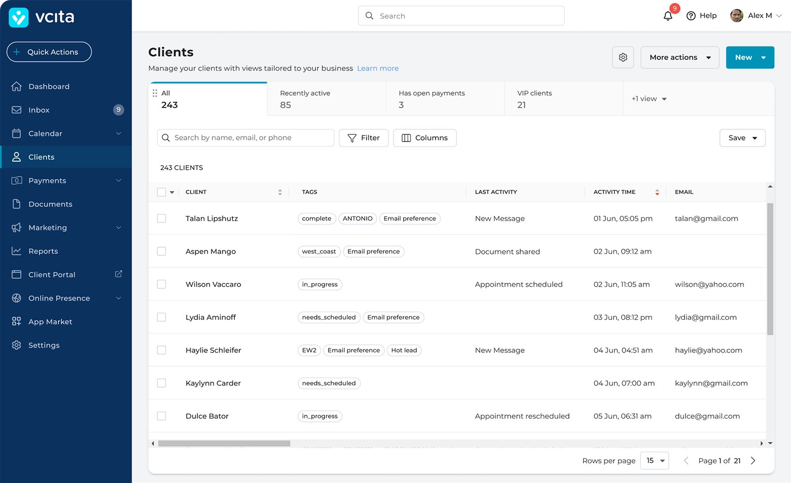 CRM software