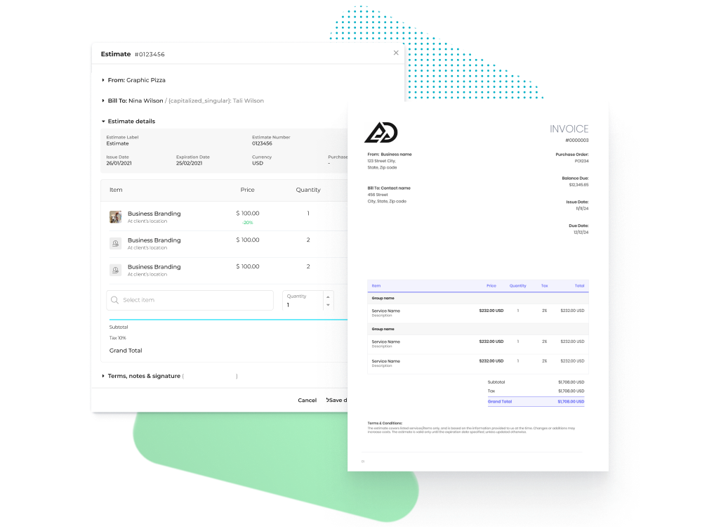 small business tools - invoicing