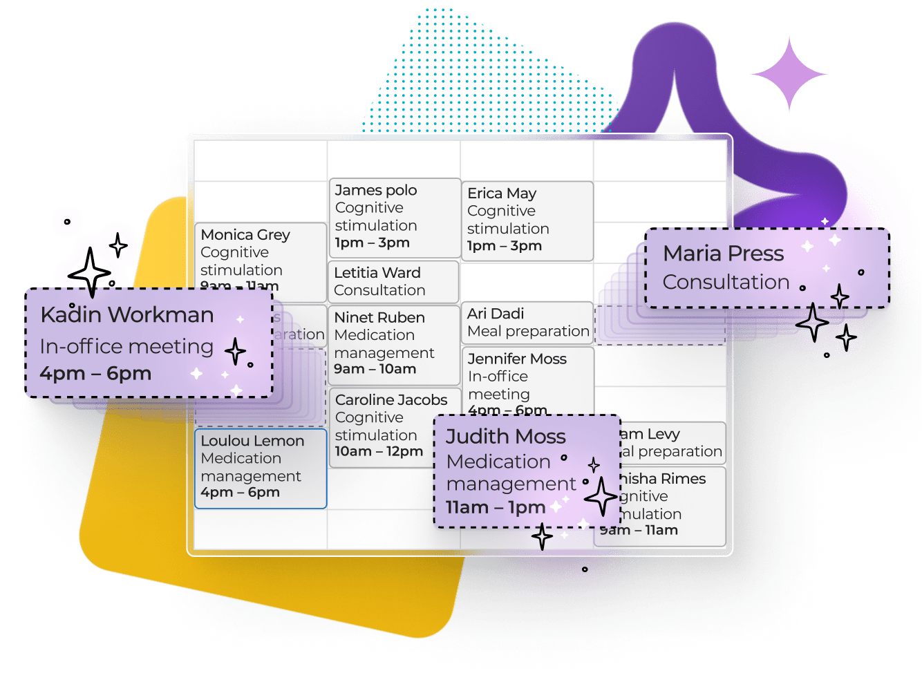 AI scheduling