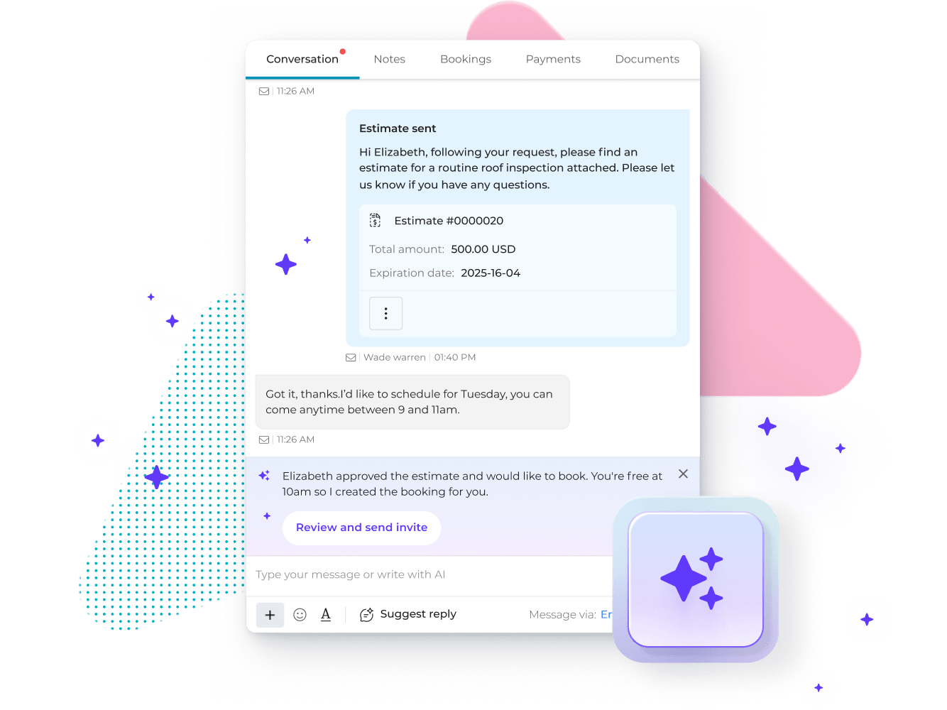 AI genertaed estimates