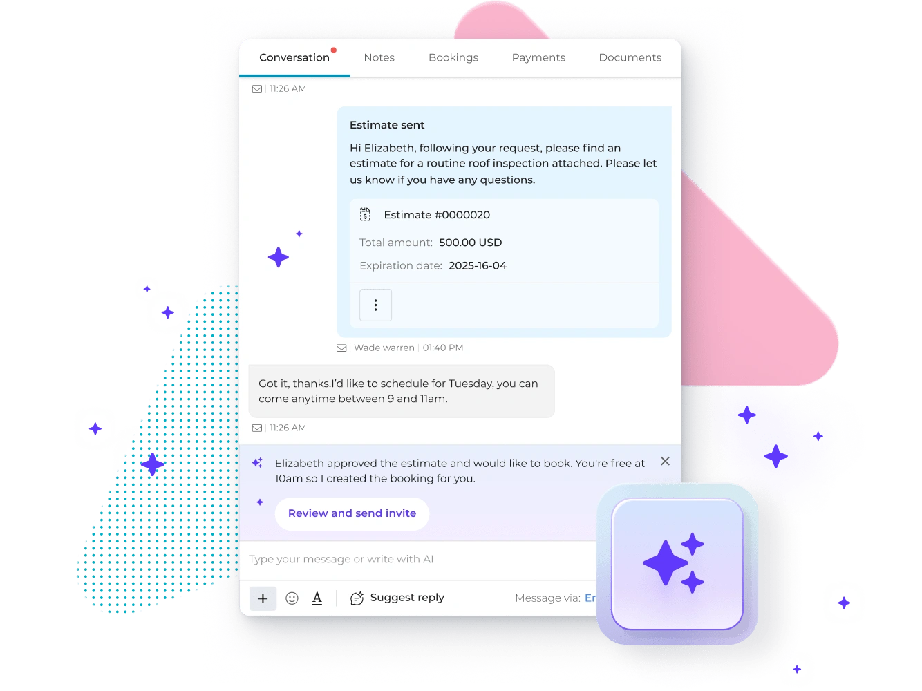 AI genertaed estimates