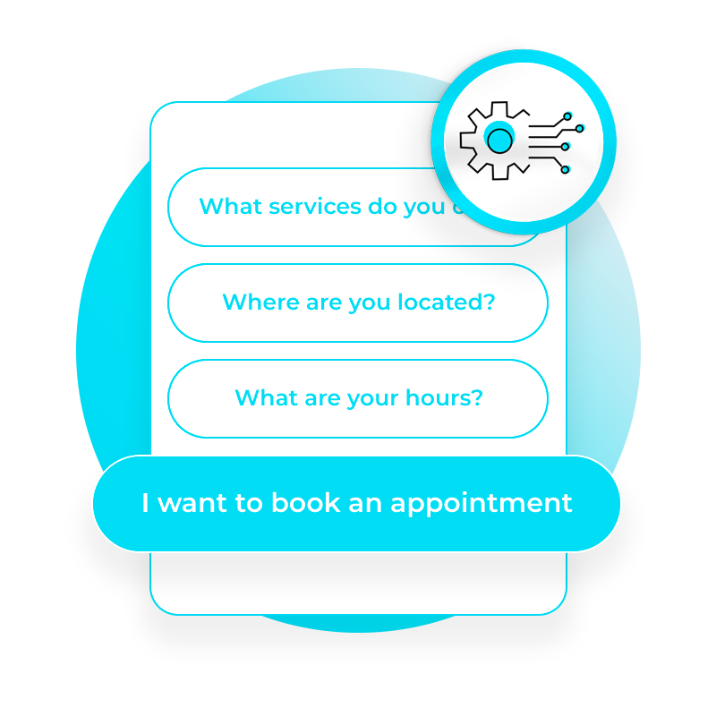 AI chatbot appointment booking for small business