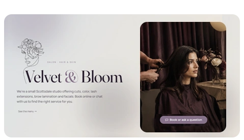 Beauty website