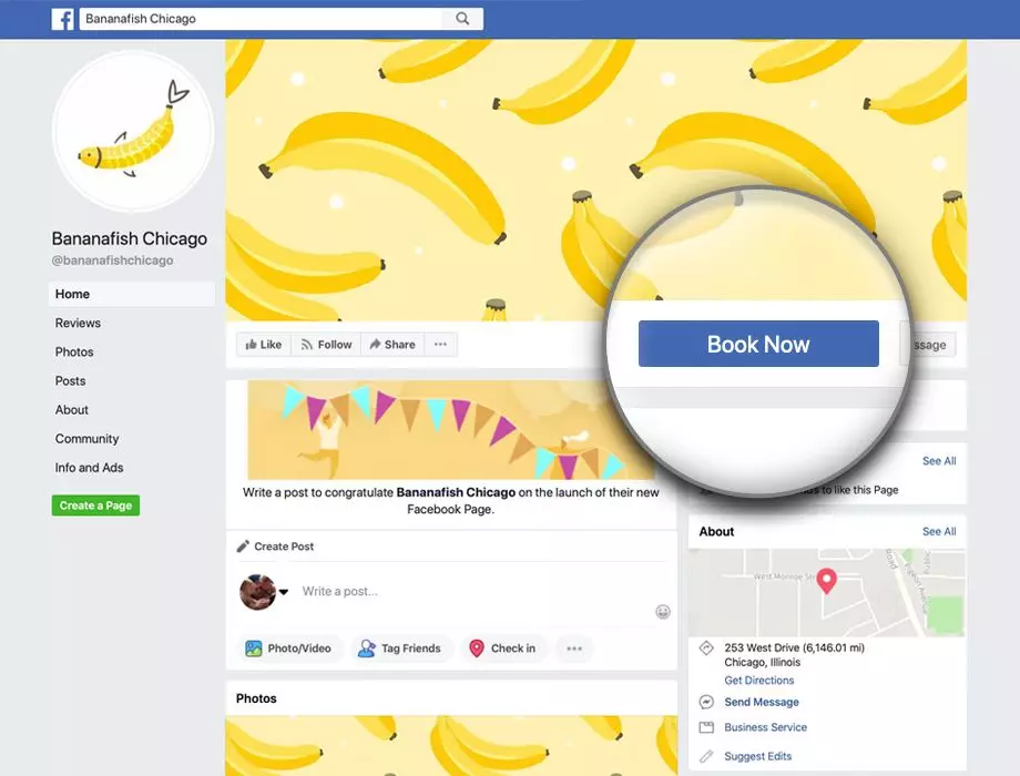 Use vcita to accept bookings directly from your Facebook page
