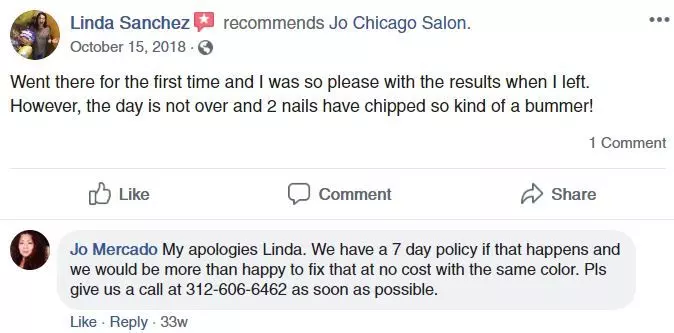 Laying out policies is another way to help reduce angry customers and temper expectations