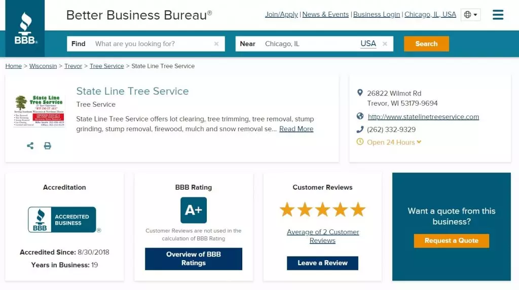 BBB directory listing