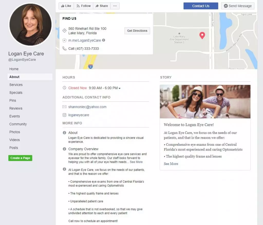 Facebook About
