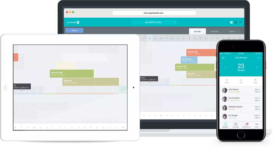 opensimsim schedule maker