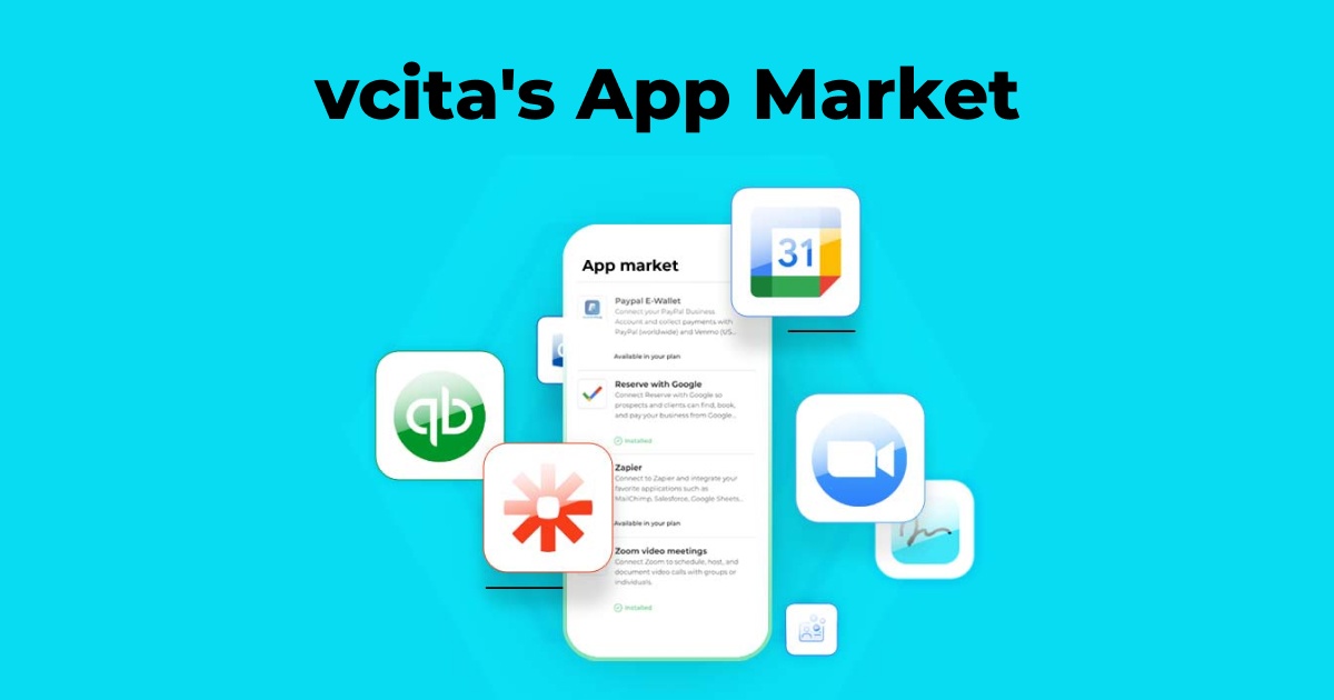 The top 3 most popular apps on vcitas App Market