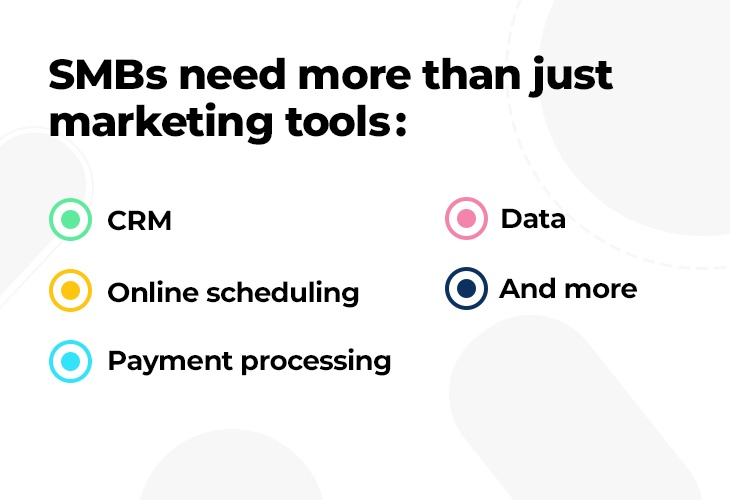 SMBs need more than just marketing tools