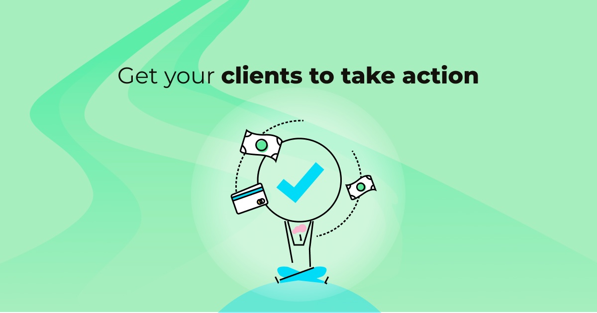 Get your clients to take action with vcita