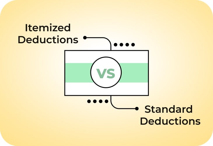 Itemized vs standard deductions