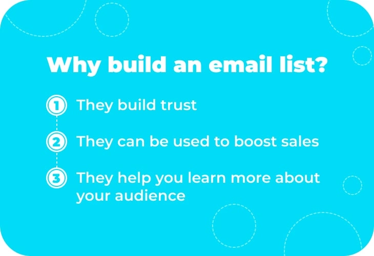 Why build an email list
