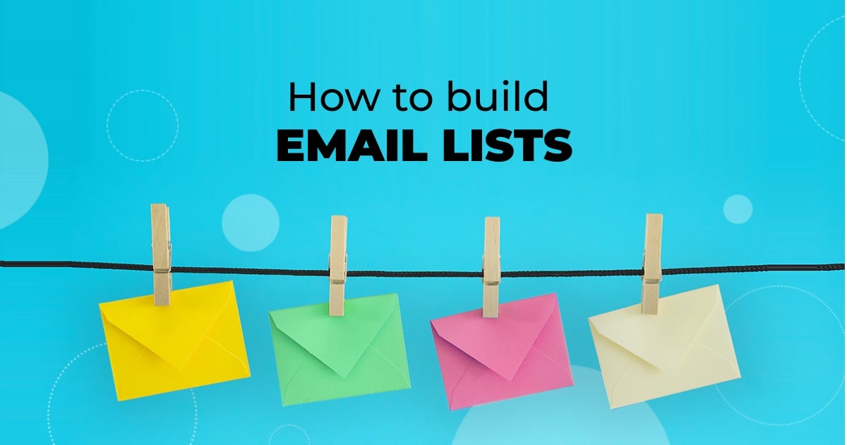 How to build an email list from scratch for small businesses