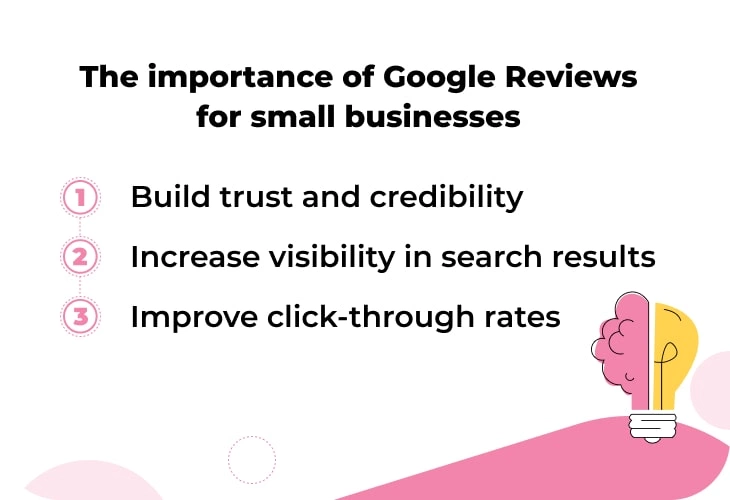 The importance of Google Reviews