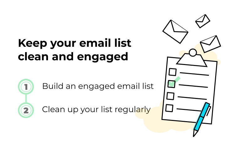 Keep your email list clean