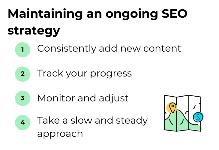 Maintaining an ongoing small business SEO strategy
