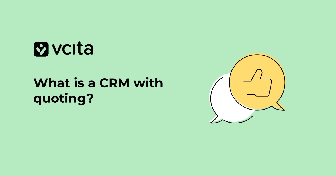 CRM with quoting software: Managing contacts and winning deals