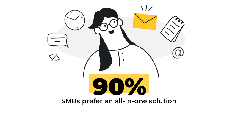 SMBs want an all-in-one solution