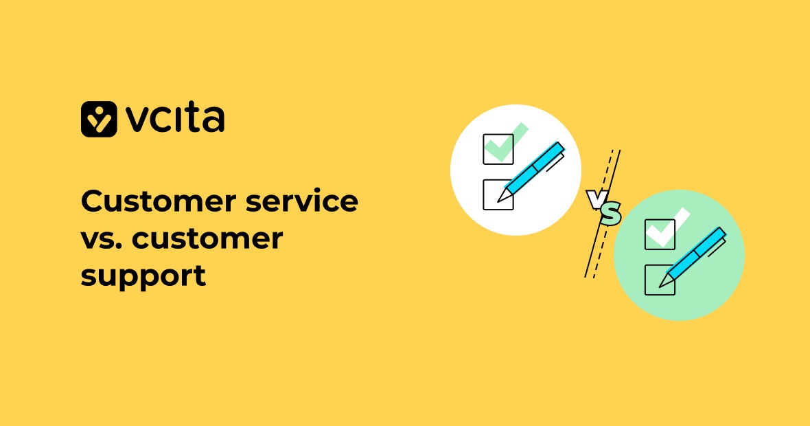 Customer service vs. customer support: what's the difference?