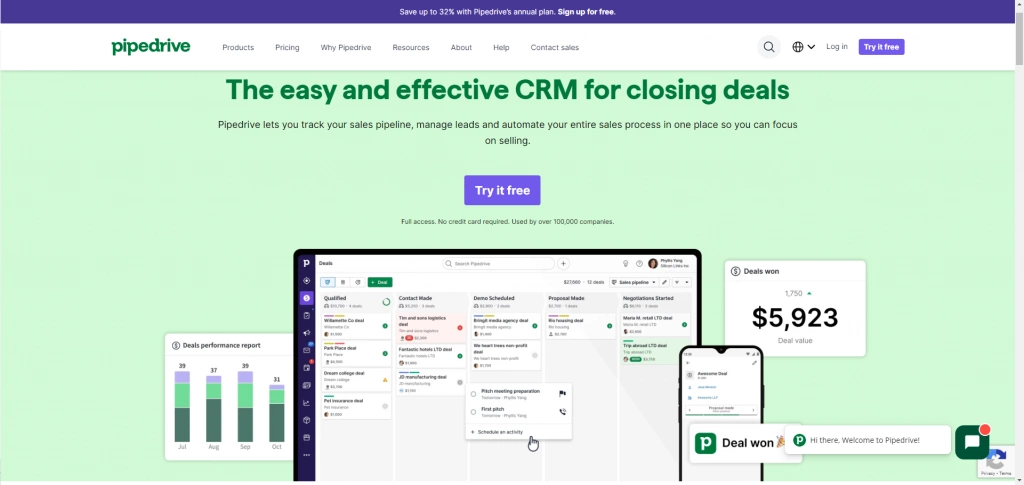 Pipedrive CRM