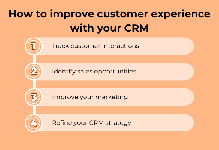 How to improve customer experience with your CRM