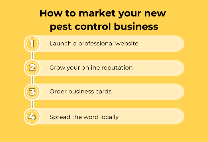 How to market your new pest control business
